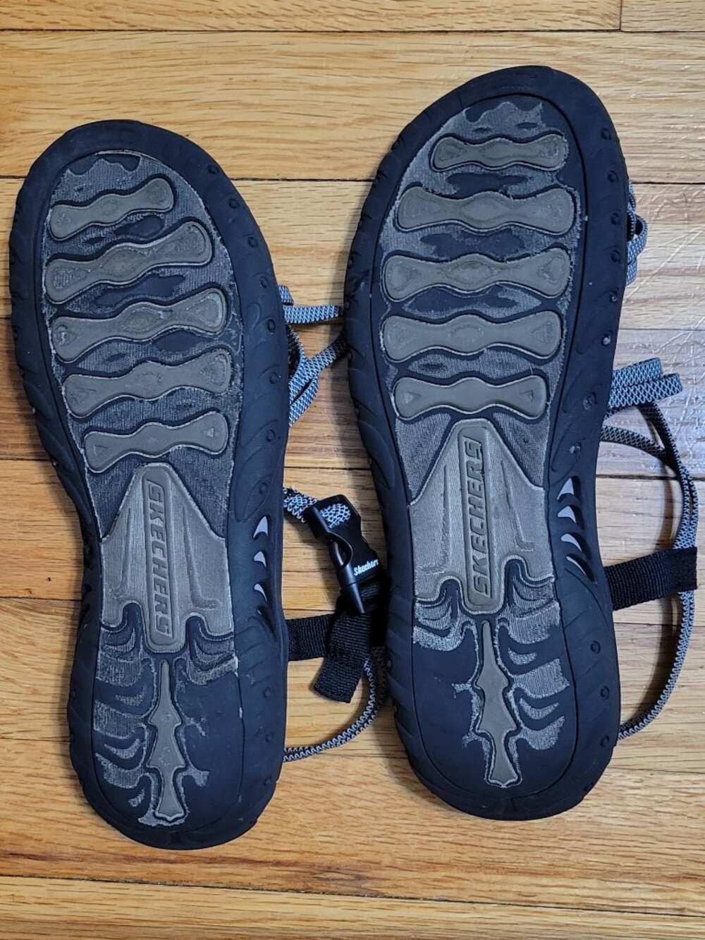 Skechers Reggae Irie Mon Strappy Sandals - Size 10 - Picture 4 of 8